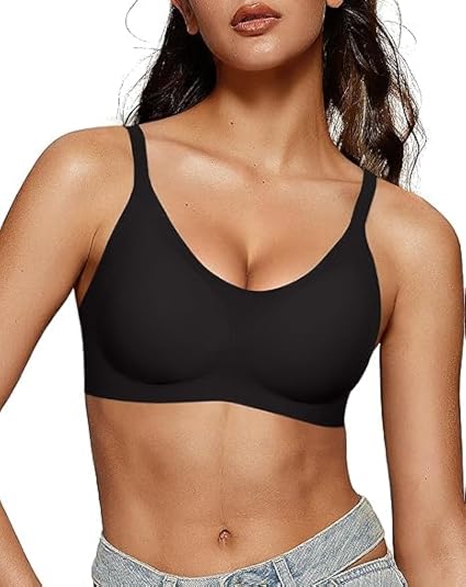 U Neck Wireless Seamless Push Up Bra