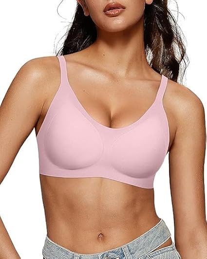 U Neck Wireless Seamless Push Up Bra