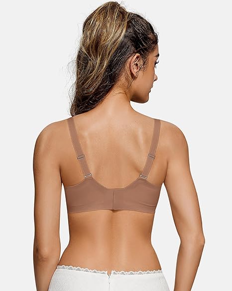 Scalloped Wireless Bras with  Mesh