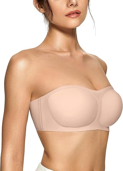 Strapless Non Slip Bandeau Bra