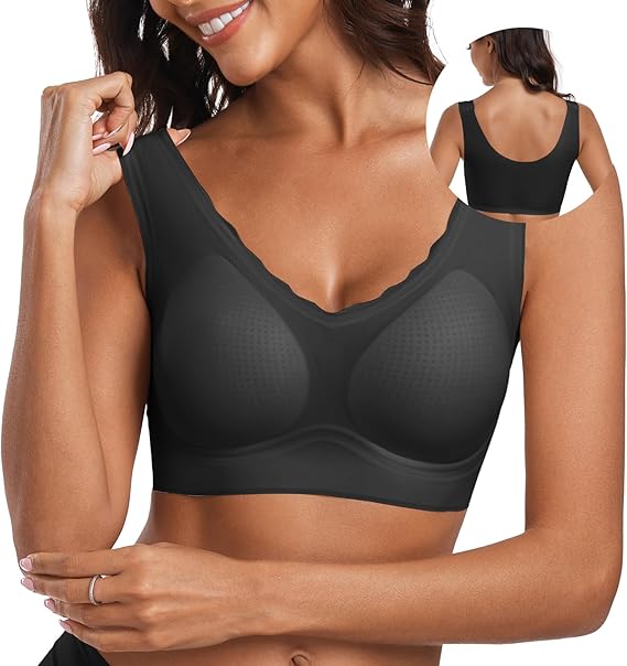 Pullover Scalloped No Underwire Everyday Bra