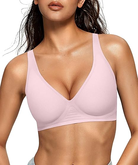 Deep V Push Up Bras No Underwire