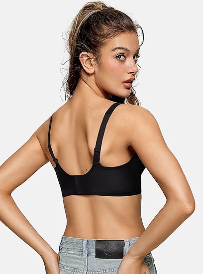 Deep V Push Up Bras No Underwire