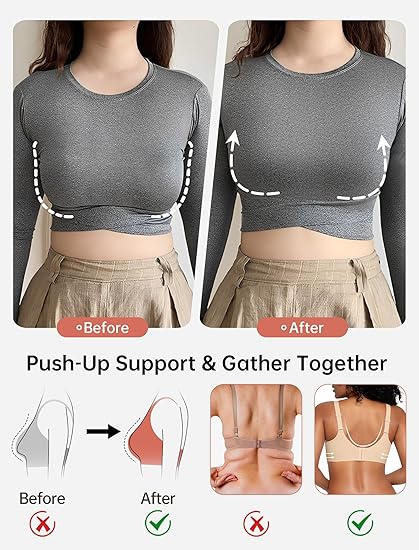 Full Coverage Plus Size Comfortable Tshirt Bra