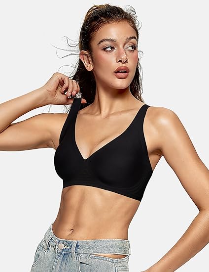 Deep V Push Up Bras No Underwire