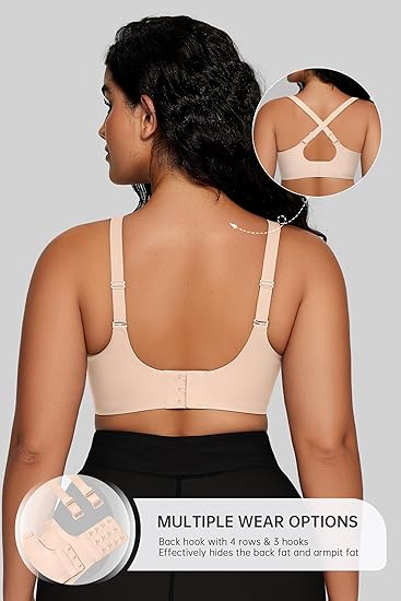 Seamless Full Coverage Convertible Bra