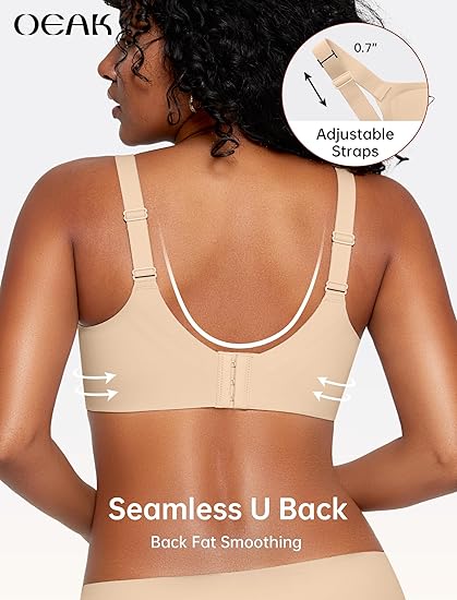 Full Coverage Plus Size Comfortable Tshirt Bra